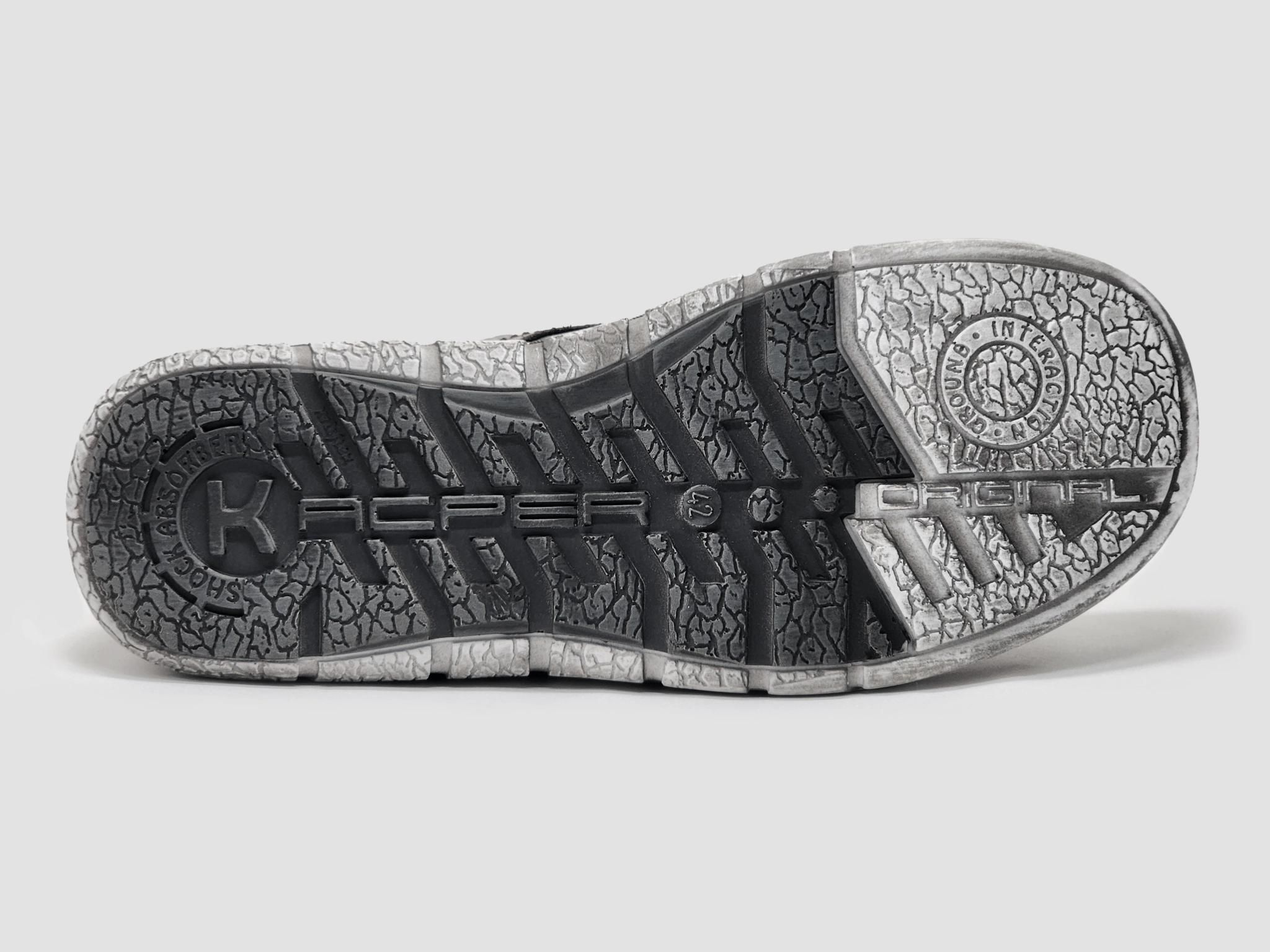 Best Flat Last Climbing Shoes Men's Everyday Zip-Up Slip-On Leather Shoes - Dark Grey