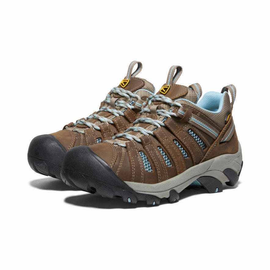 Best Budget Friendly Hiking Boots Women's Voyageur  |  Brindle/Alaskan Blue