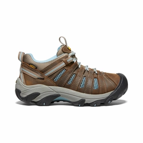 Women's Voyageur  |  Brindle/Alaskan Blue Waterproof Vs Non Waterproof Hiking Boots