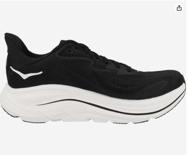 Bondi 8 Running Shoes Hoka Clifton 10 cushioned Runing Shoe For Women Black/White