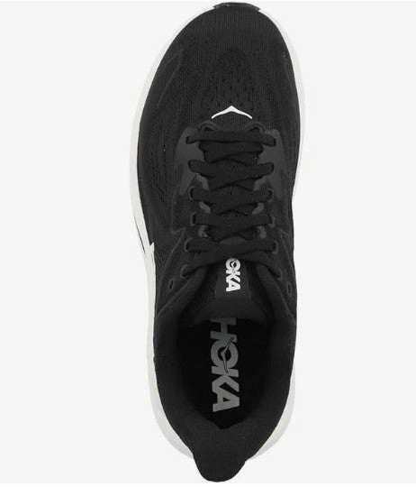 Hoka Clifton 10 cushioned Runing Shoe For Women Black/White Toddler Running Shoes