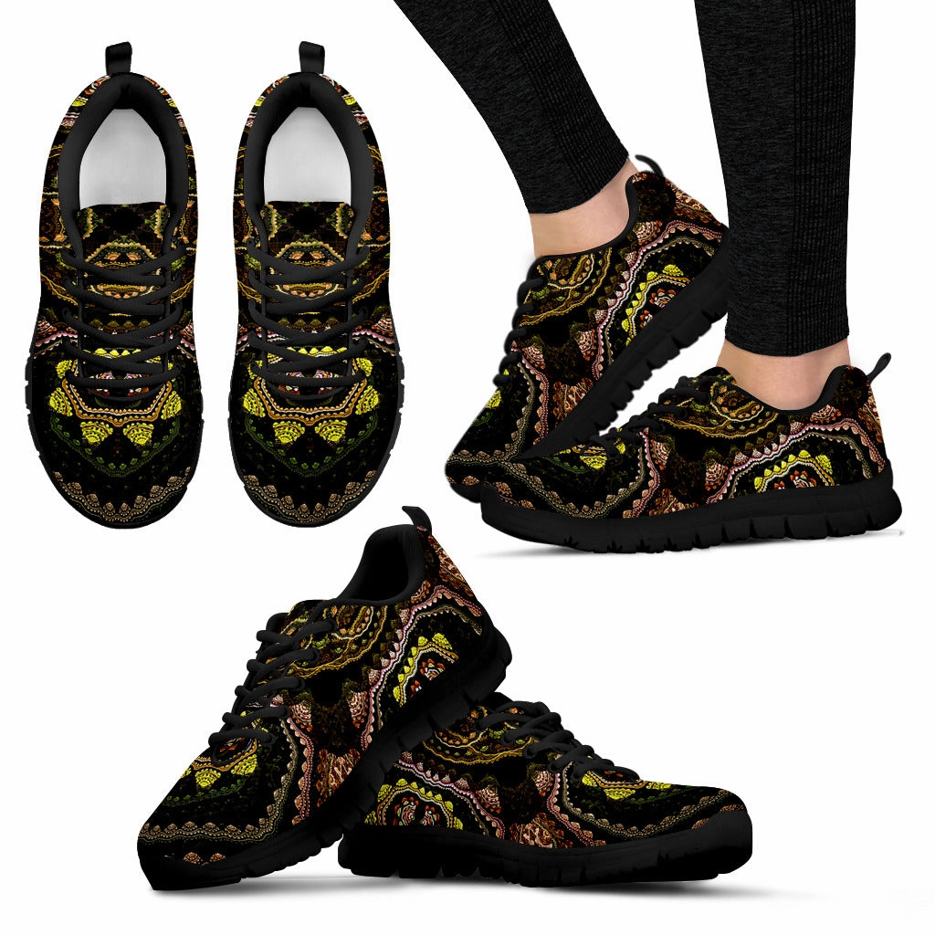 Fractal Flow Running Shoes Tying Running Shoes