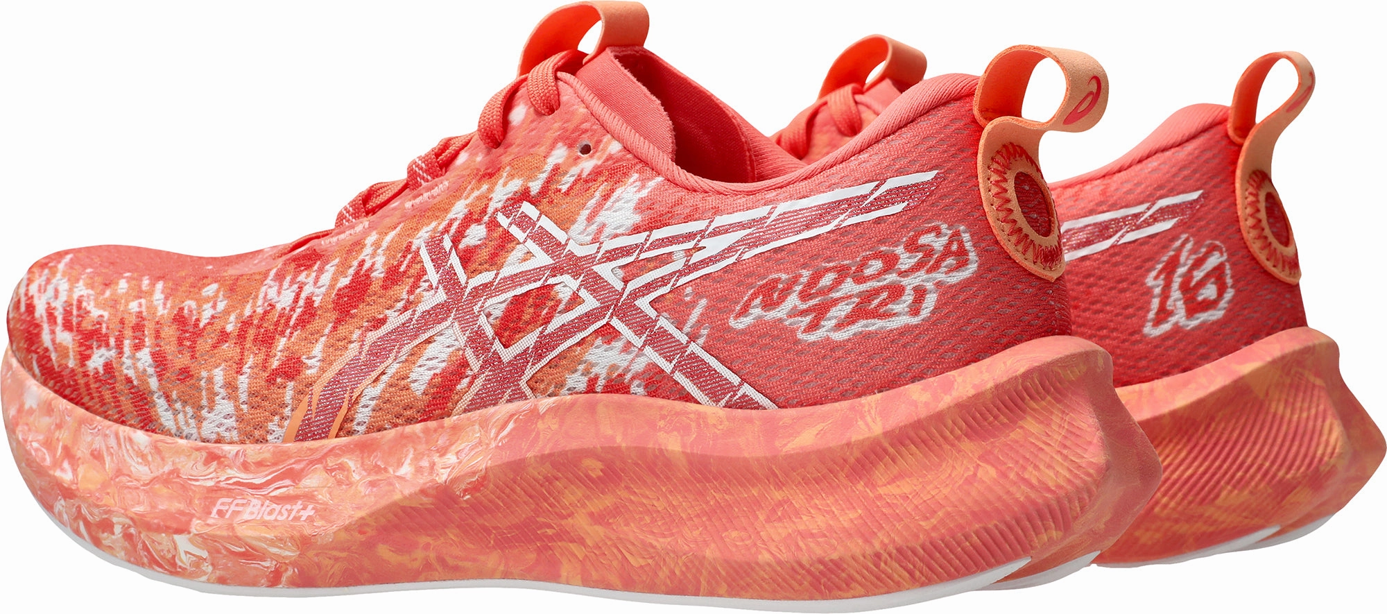 Asics Noosa Tri 16 Womens Running Shoes - Orange Asics Flat Running Shoes