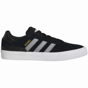 Adidas Busenitz Vulc II Shoes - Black / Grey / White Adidas Baseball Shoes Turf