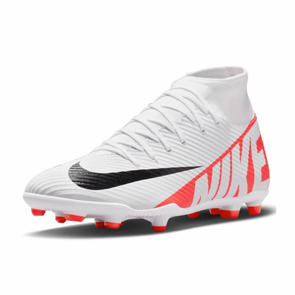 Nike Zoom Superfly 9 Club FG/MG Soccer Cleats (Bright Crimson/White-Black) Soccer Cleats That Don't Give Blisters