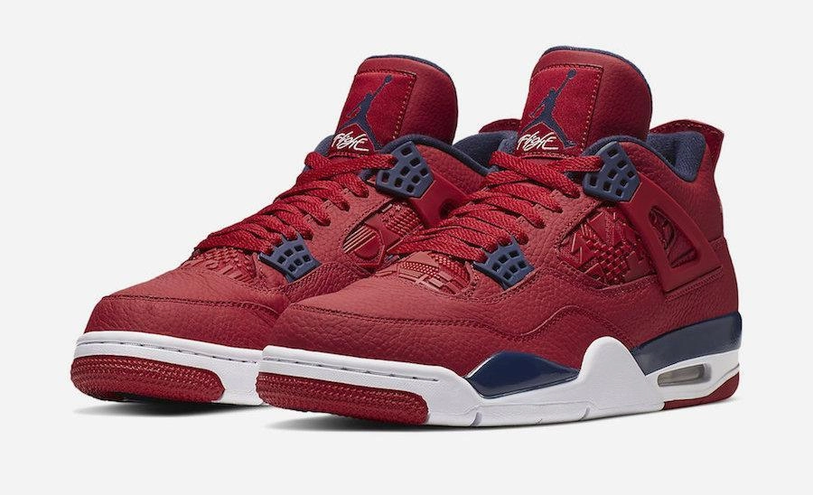 Jordan 4 SE Fiba Basketball Shoes Best Basketball 2024 Ankle Support