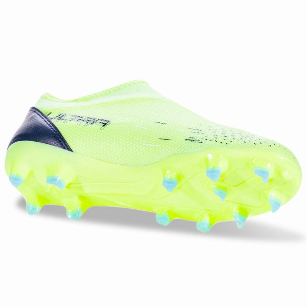 Puma Jr. Ultra Match LL FG/AG Soccer Shoes (Fizzy Light/Parisian Blue) Best Soccer Cleats For Midfielders 2020