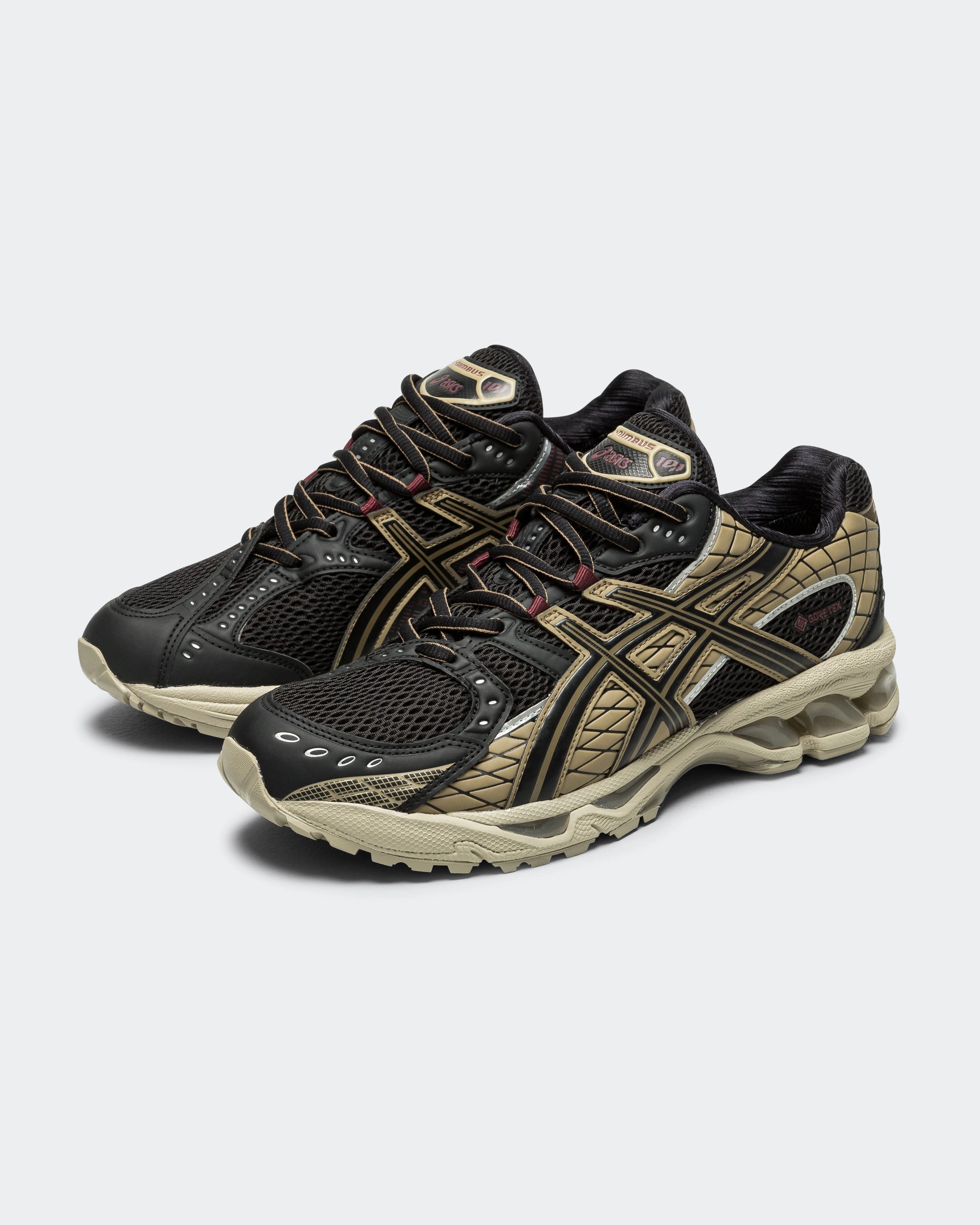 Pronation Asics Running Shoes GEL-Nimbus 10.1 GTX - Black/Pepper