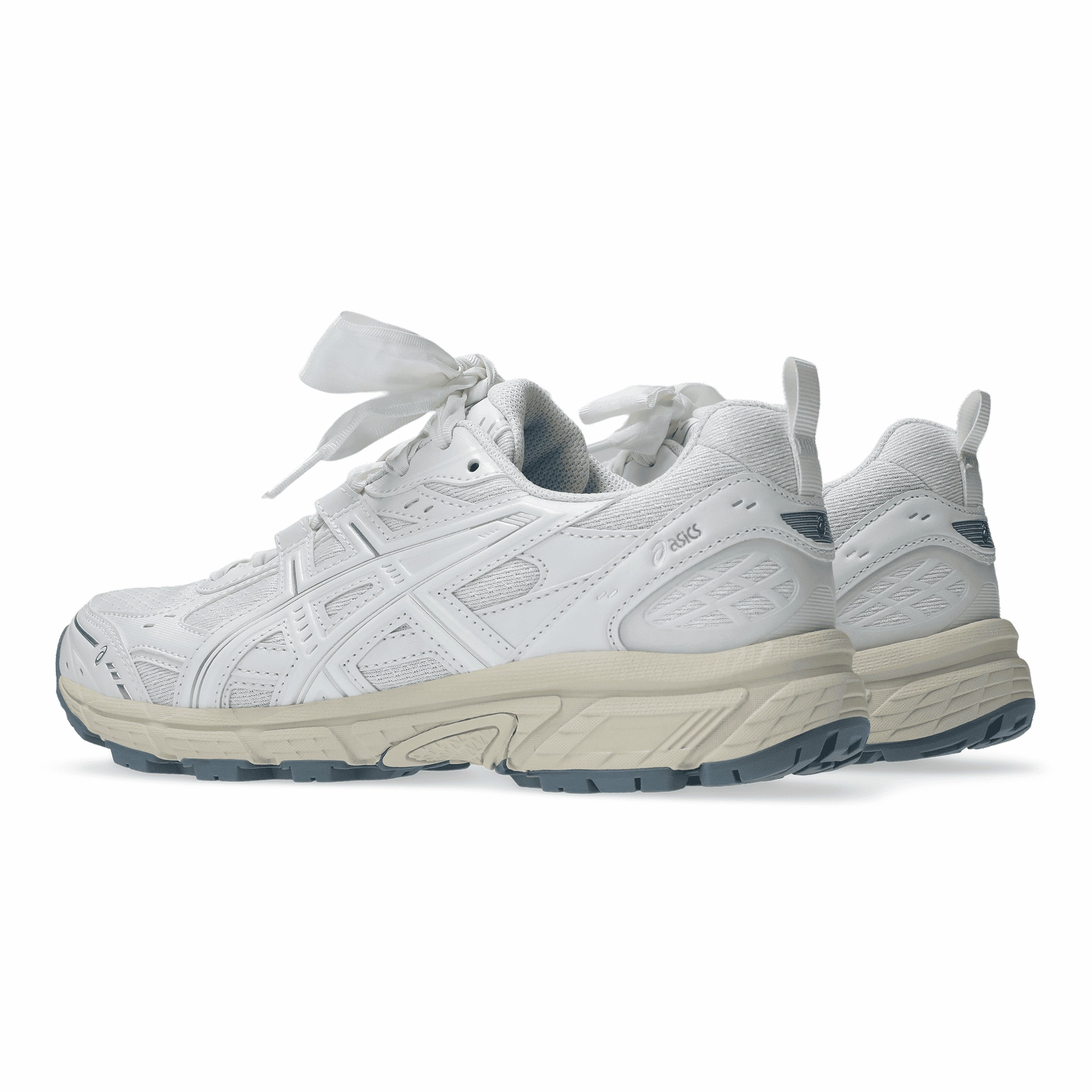 Gel-Nunobiki White Pure Silver Best Trail Shoes For Underpronators