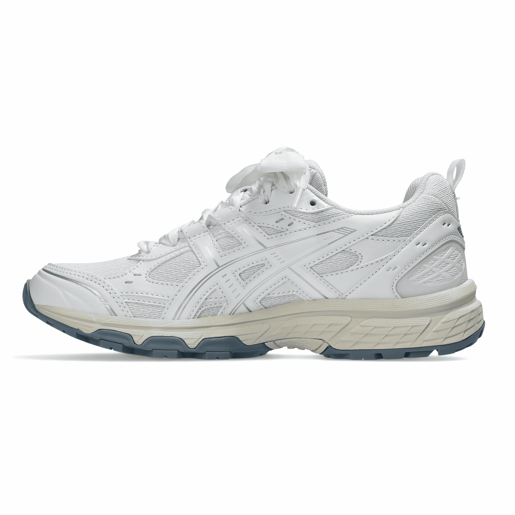 Trail Runnjng Shoes Gel-Nunobiki White Pure Silver