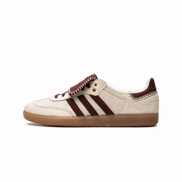Adidas The Road Shoes Adidas Samba Pony Tonal Wales Bonner White Cream