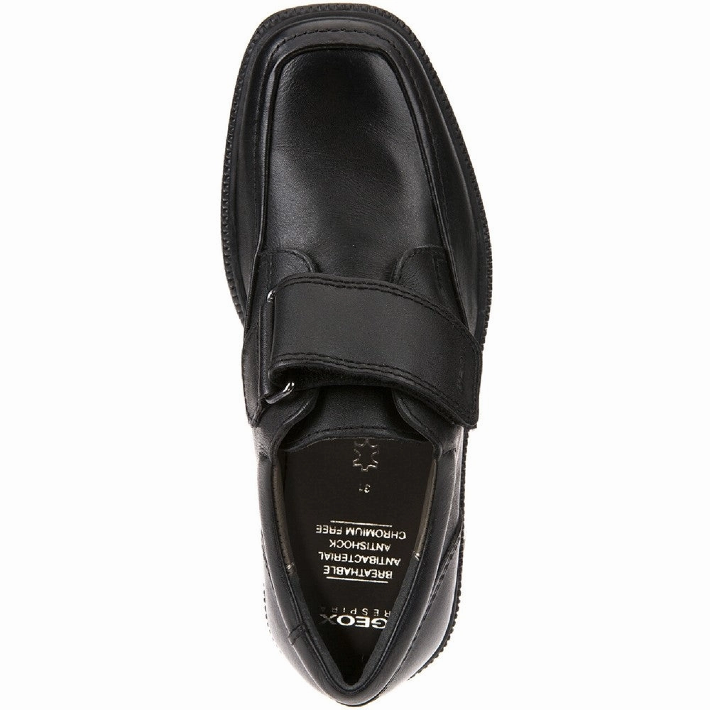 Geox JR Federico A Touch Fastening School Shoes