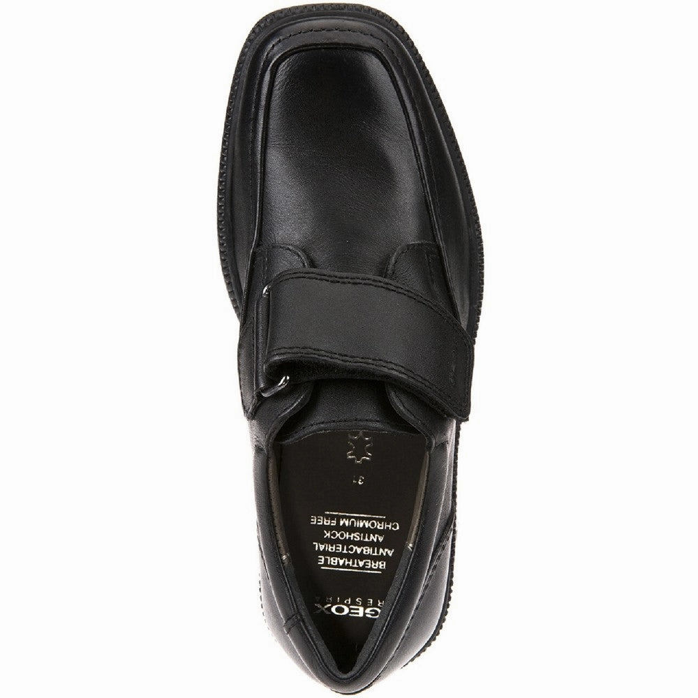 Geox JR Federico A Touch Fastening School Shoes