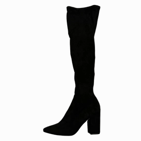 Boots Over-the-knee Heels By Steve Madden In Black, Size: 10 Soccer Speed Boots For Wide Feet