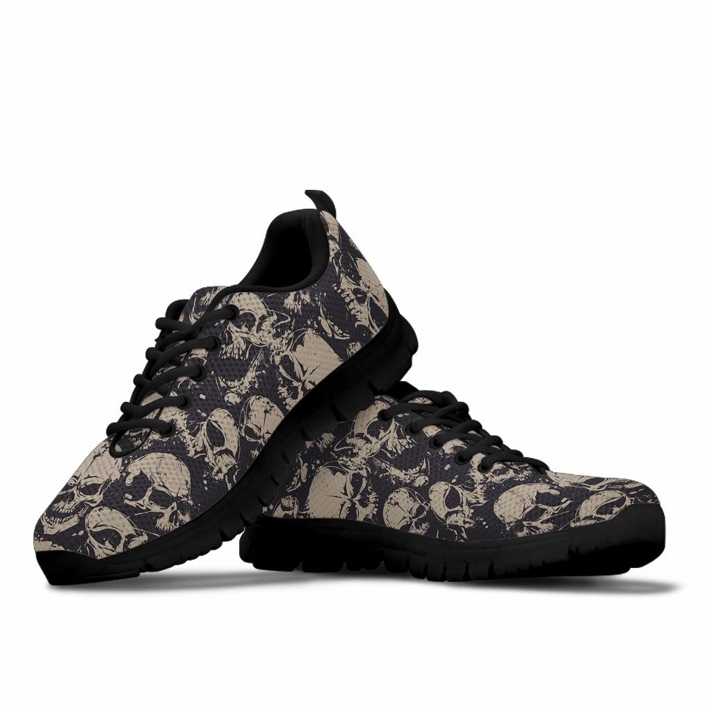Gray Skulls Running Shoes Running Shoes Buy