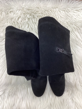 Suit With Chelsea Boots Boots Over-The-Knee Heels By White House Black Market In Black, Size:8.5