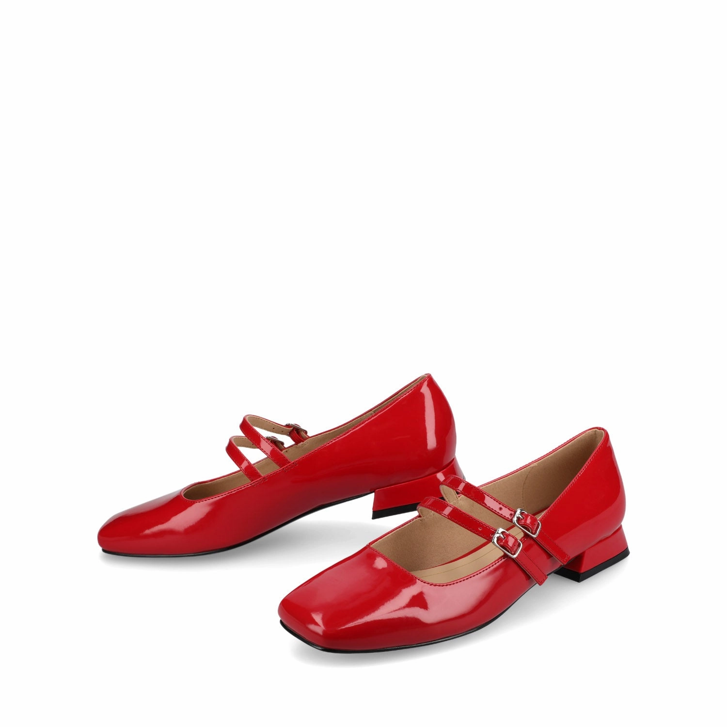 GREDAH MARY JANE DRESS FLATS IN WIDE