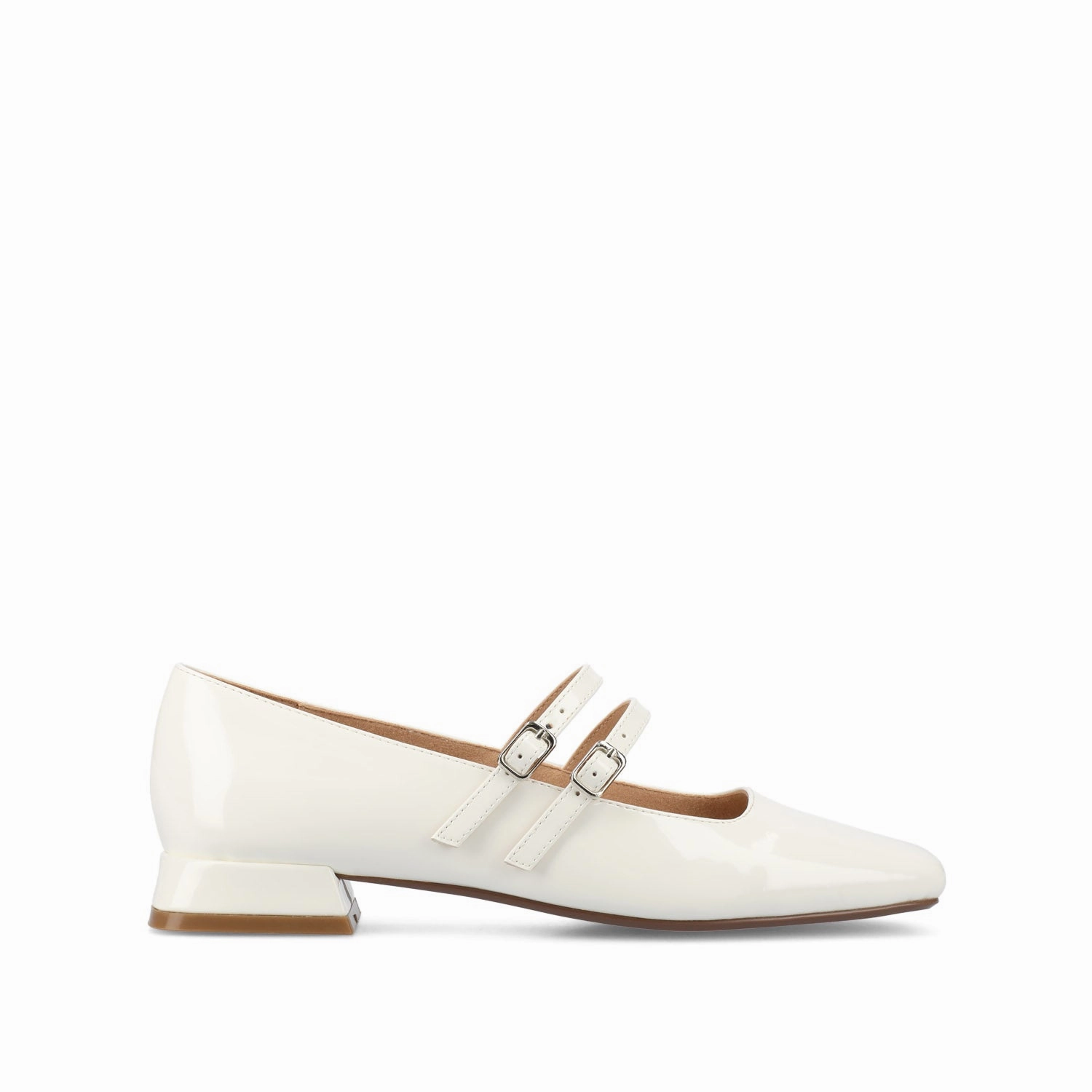 GREDAH MARY JANE DRESS FLATS IN WIDE Flat Sole Shoes For Walking