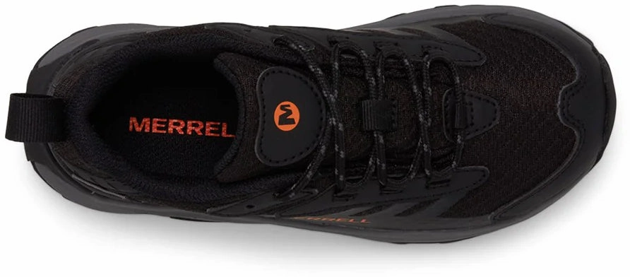 Waterproof Road Cycling Shoes Merrell Moab Speed 2 Waterproof Junior Walking Shoes - Black