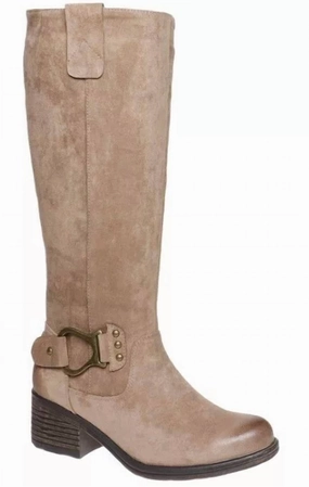 Boots And Shorts Women's Gossip 5 Over The Knee Boots In Taupe