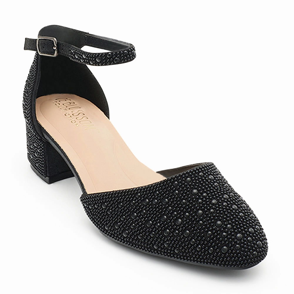 HAZEL-31WIDE Wrap Up High Heels