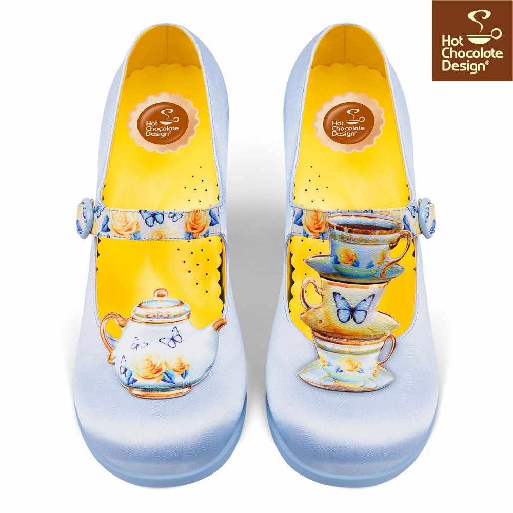 Types Of High Heel Sandals Chocolaticas TEA PARTY Mary Jane Pump