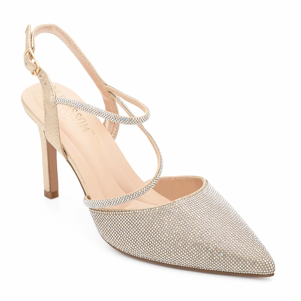 Patent Leather Heel Sandals HELEN-75