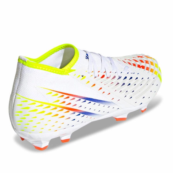 adidas Predator Edge.2 Firm Ground Soccer Cleats (White/Multi) Mercurial Vapor 15 Club Turf Soccer Cleats