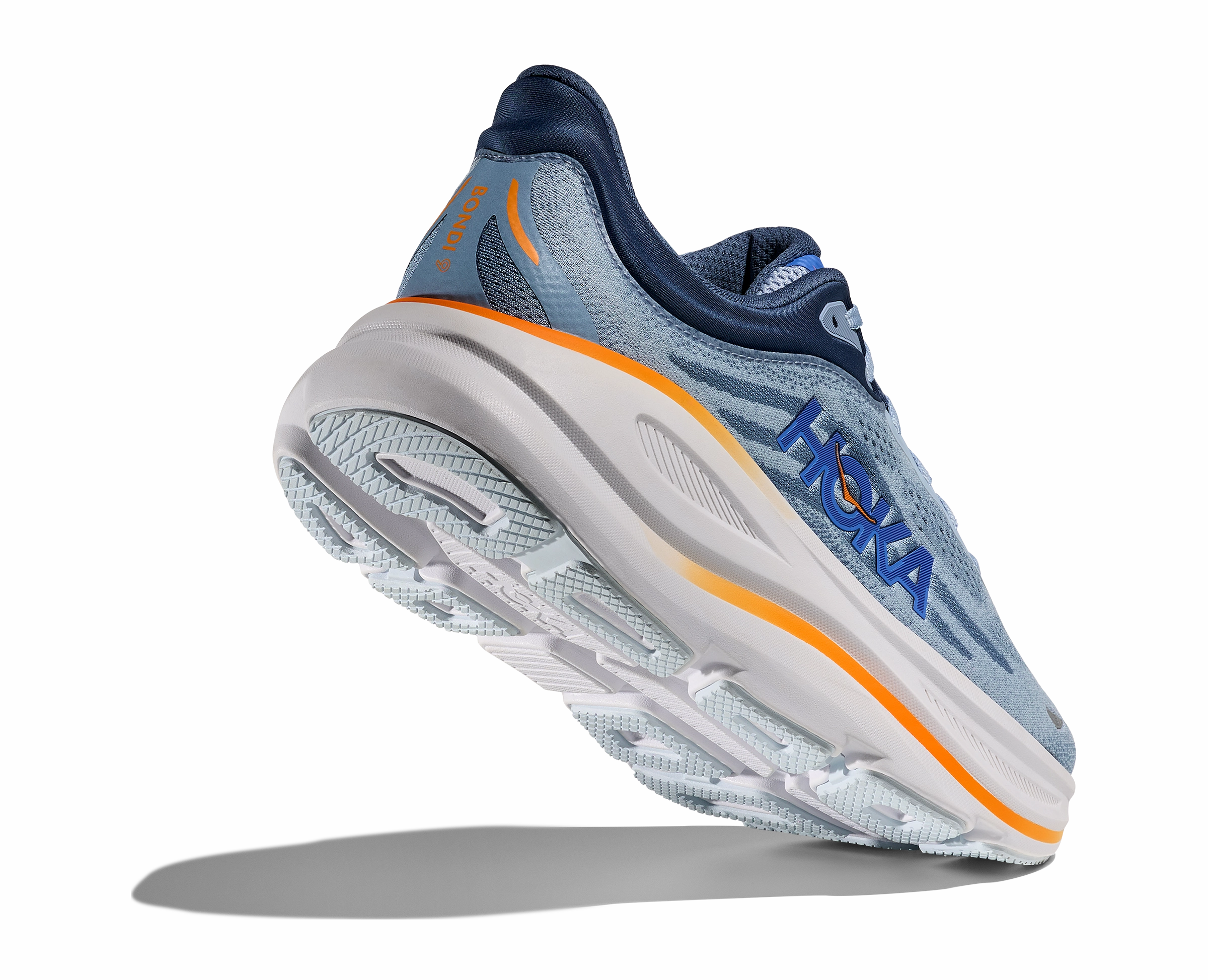 Clifton 9 Running Shoe HOKA Men's Bondi 9 - DRIZZLE / DOWNPOUR (Wide)