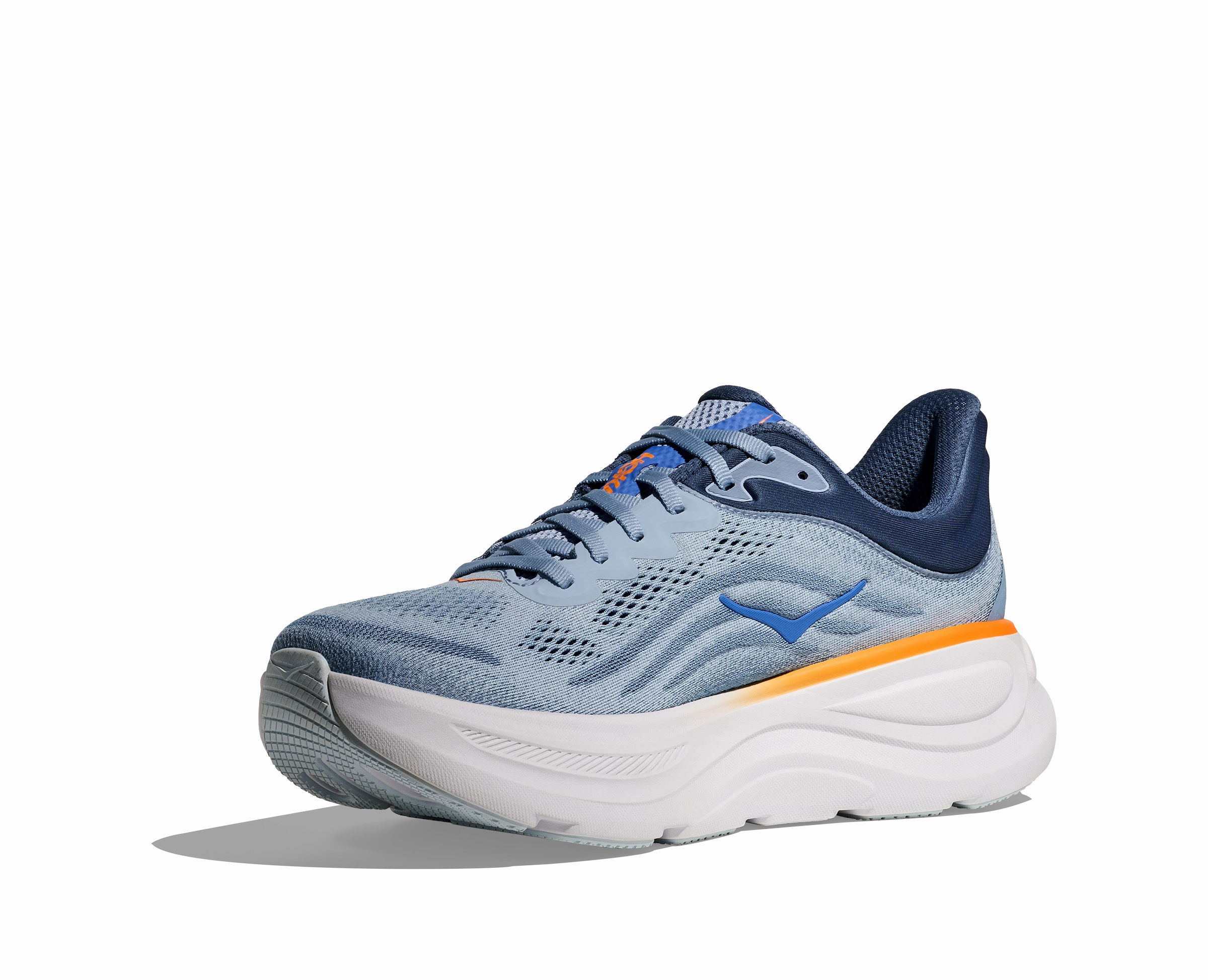 HOKA Men's Bondi 9 - DRIZZLE / DOWNPOUR (Wide) Running Shoes Quiz