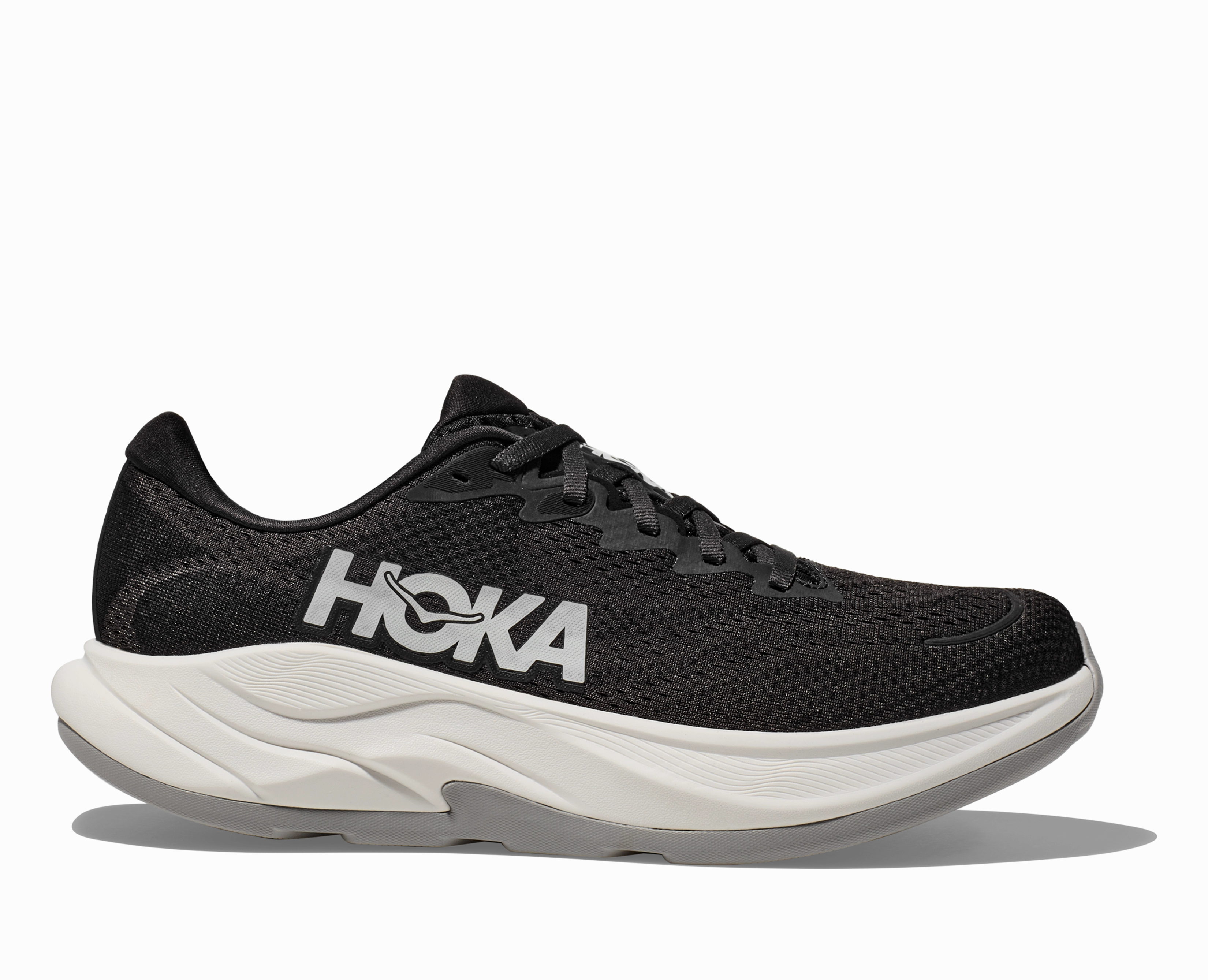 Best Running Shoes Neutral Hoka Rincon 4 Men Cushioned Runing Shoes, Black/White