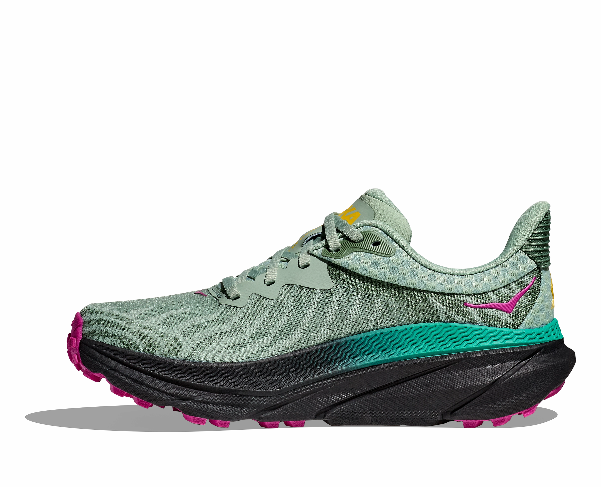 HOKA Women's Challenger 7 Wide Feet Trail Shoes