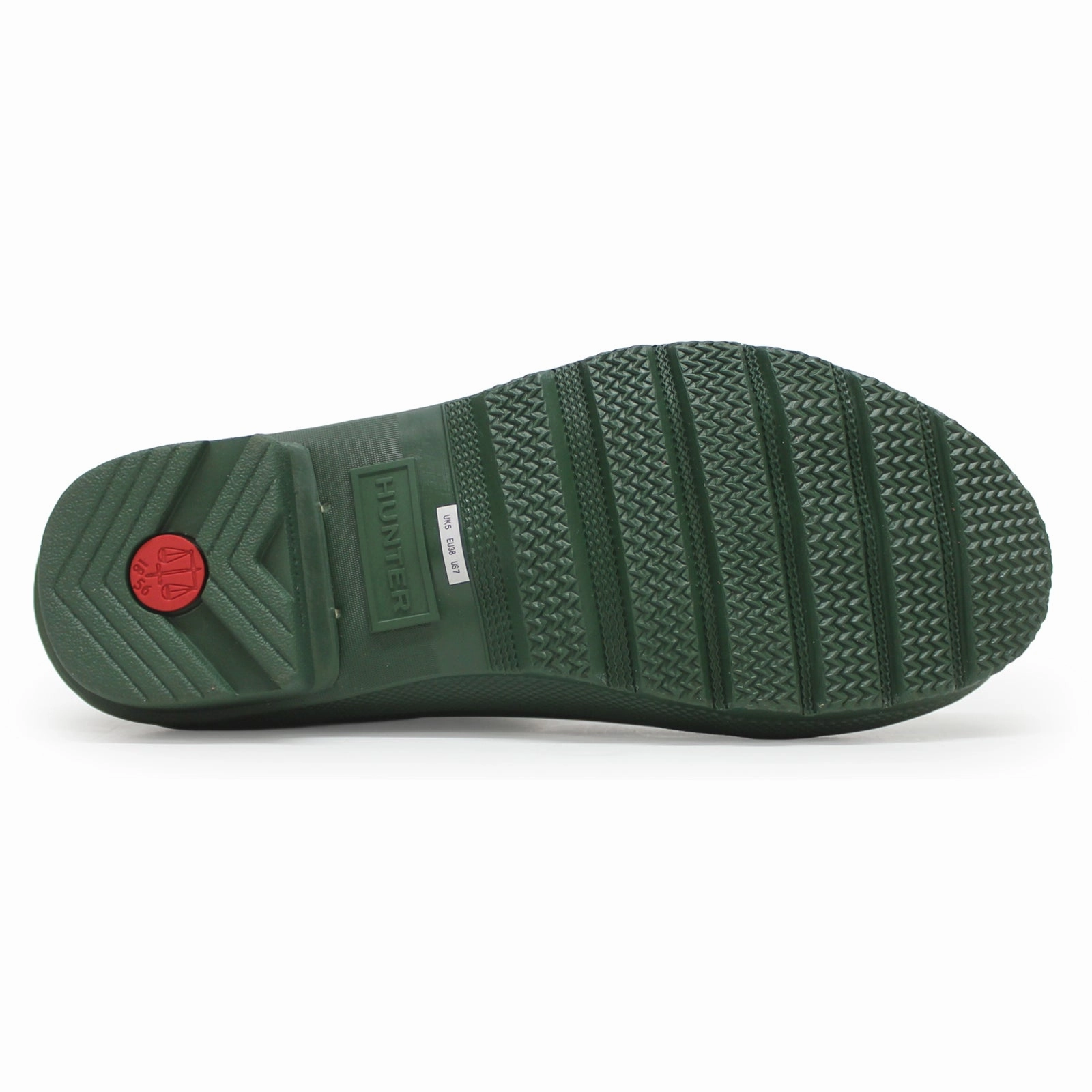 Hunter Original Chelsea Rubber Women's Ankle Hunter Green Boots Cylinder Heel Ankle Boots