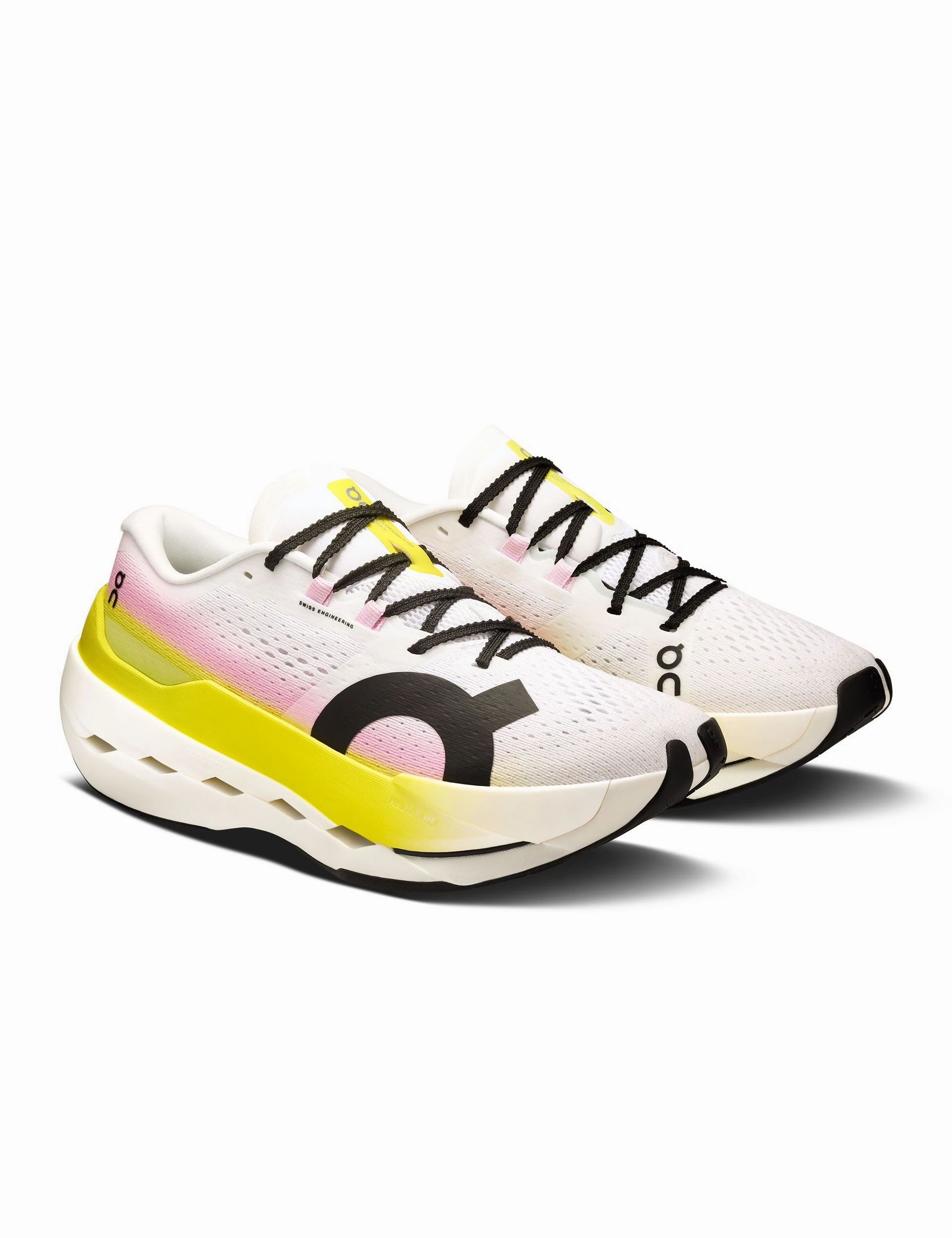 Tiger Running Shoes Cloudboom Max - Lime/Raspberry