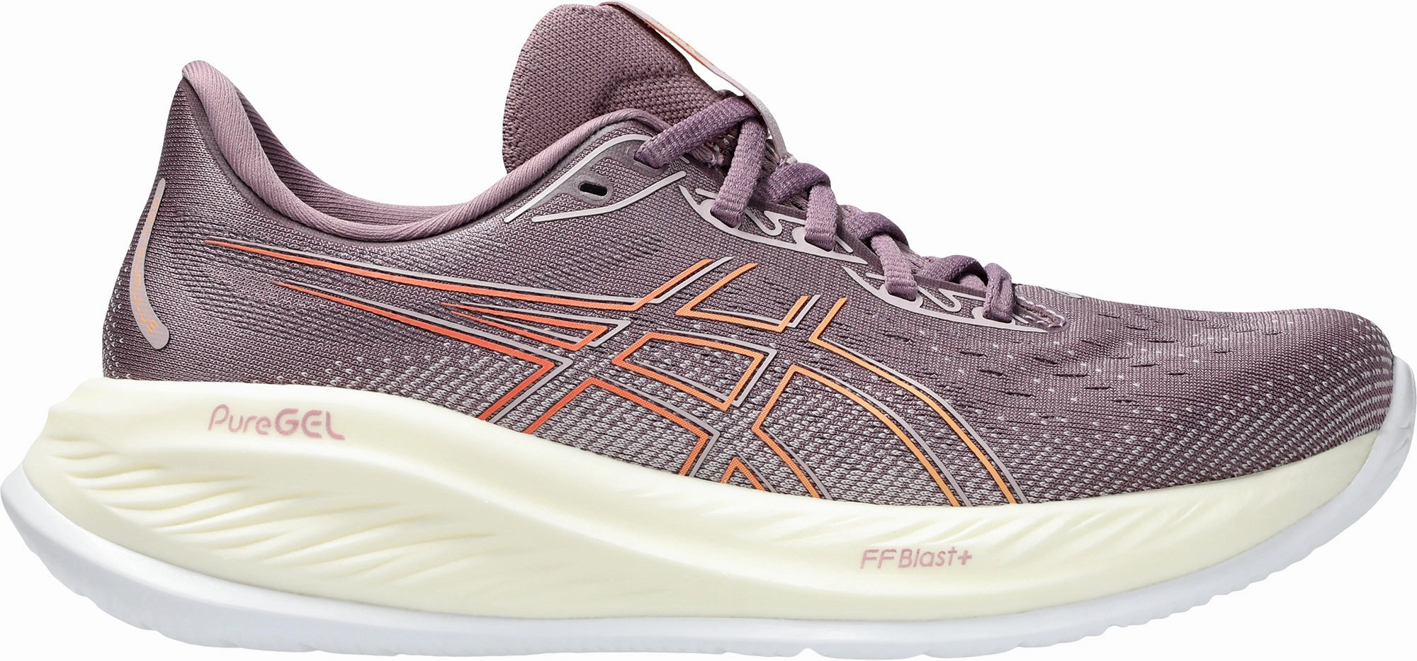 Asics Gel Cumulus 26 Womens Running Shoes - Purple Asics Round Toe Shoes