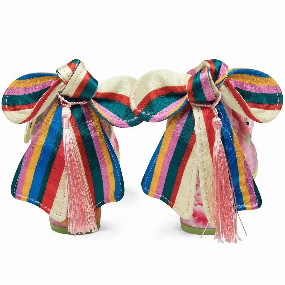 Bootie High Heels Chocolaticas KIMONO Mary Jane Pump