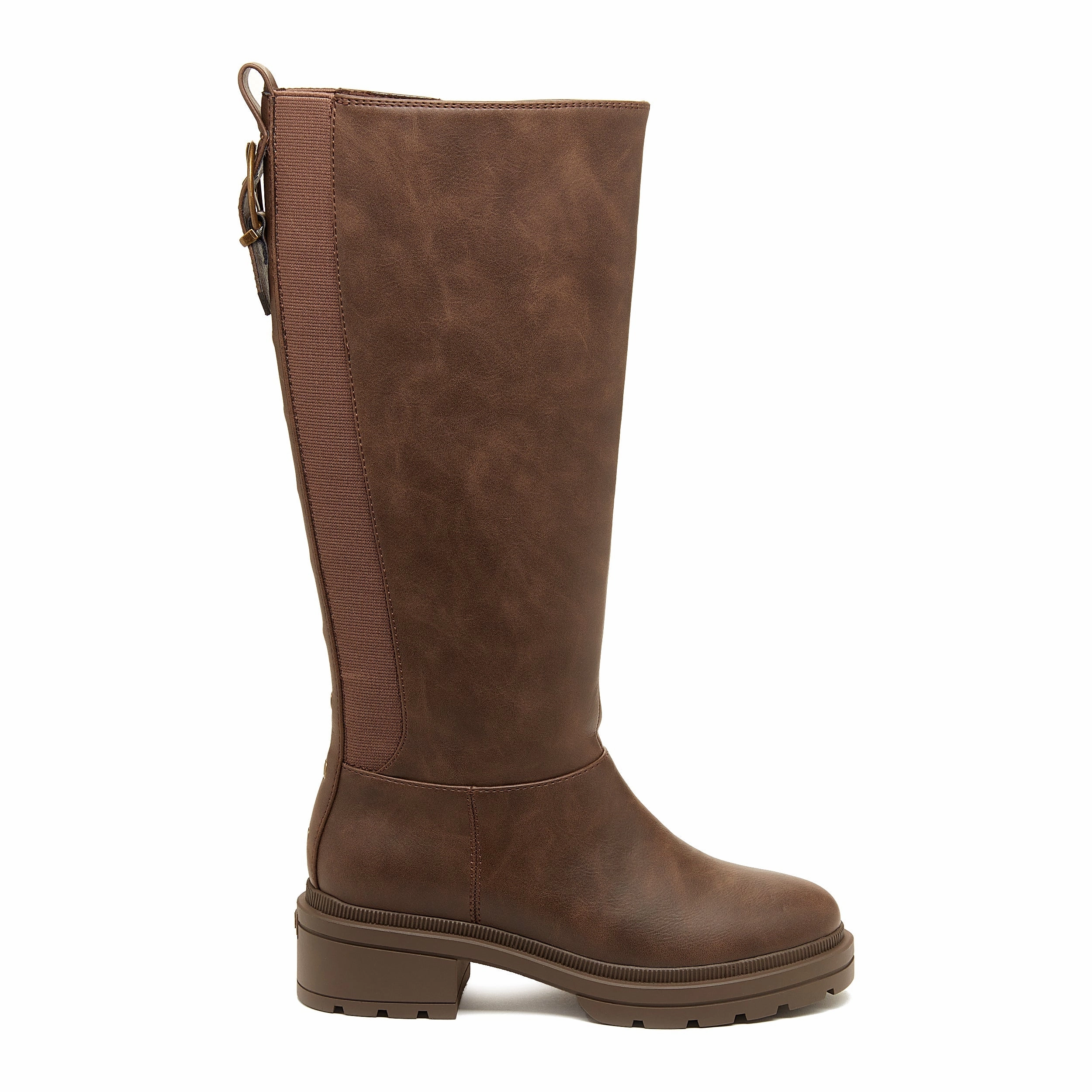 Index Brown Tall Boot Western Knee High Boots