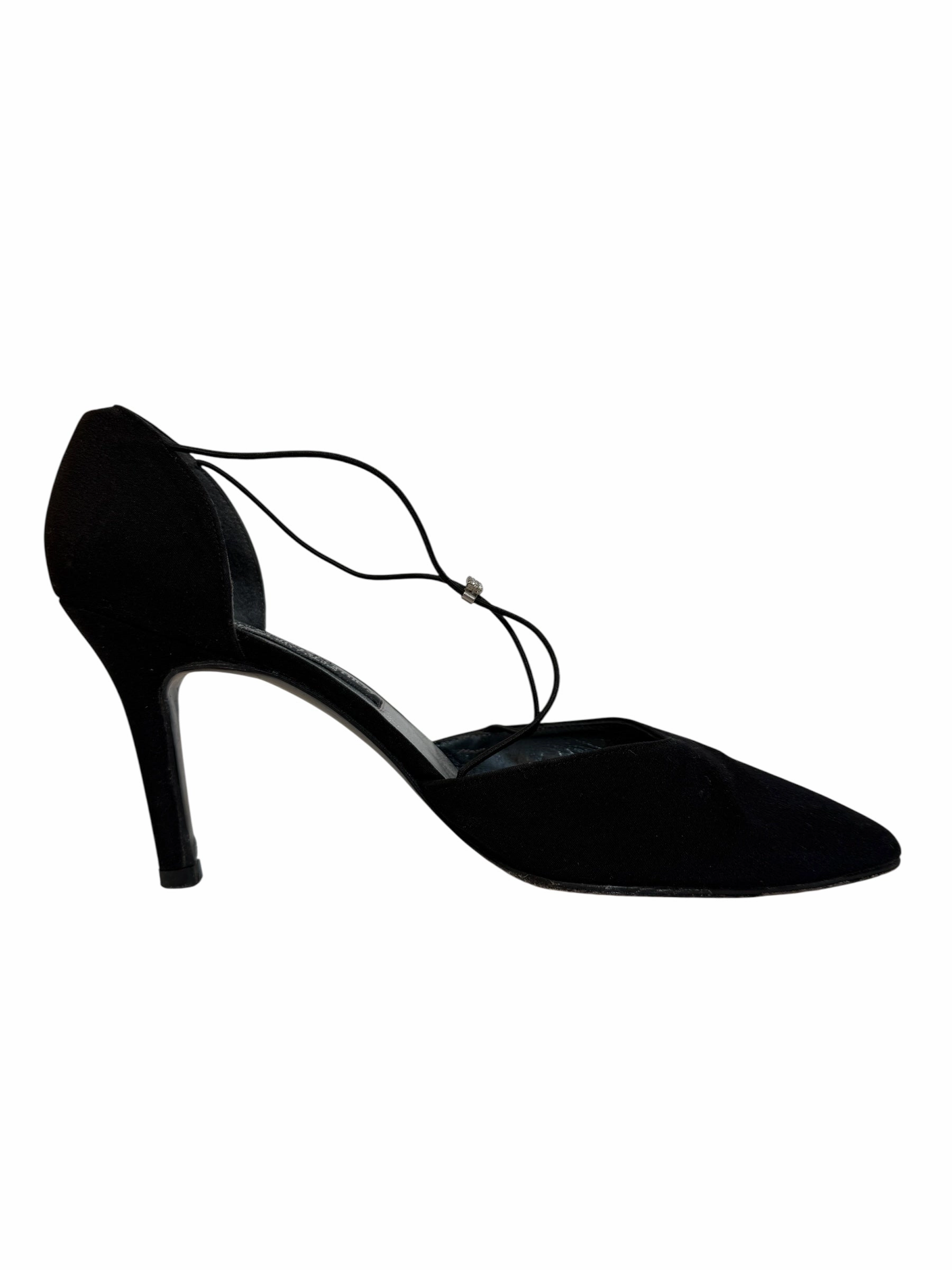 Stuart Weitzman for Russell & Bromley Women's Black Mules (Size UK 5.5) Teacher.in.high.heels
