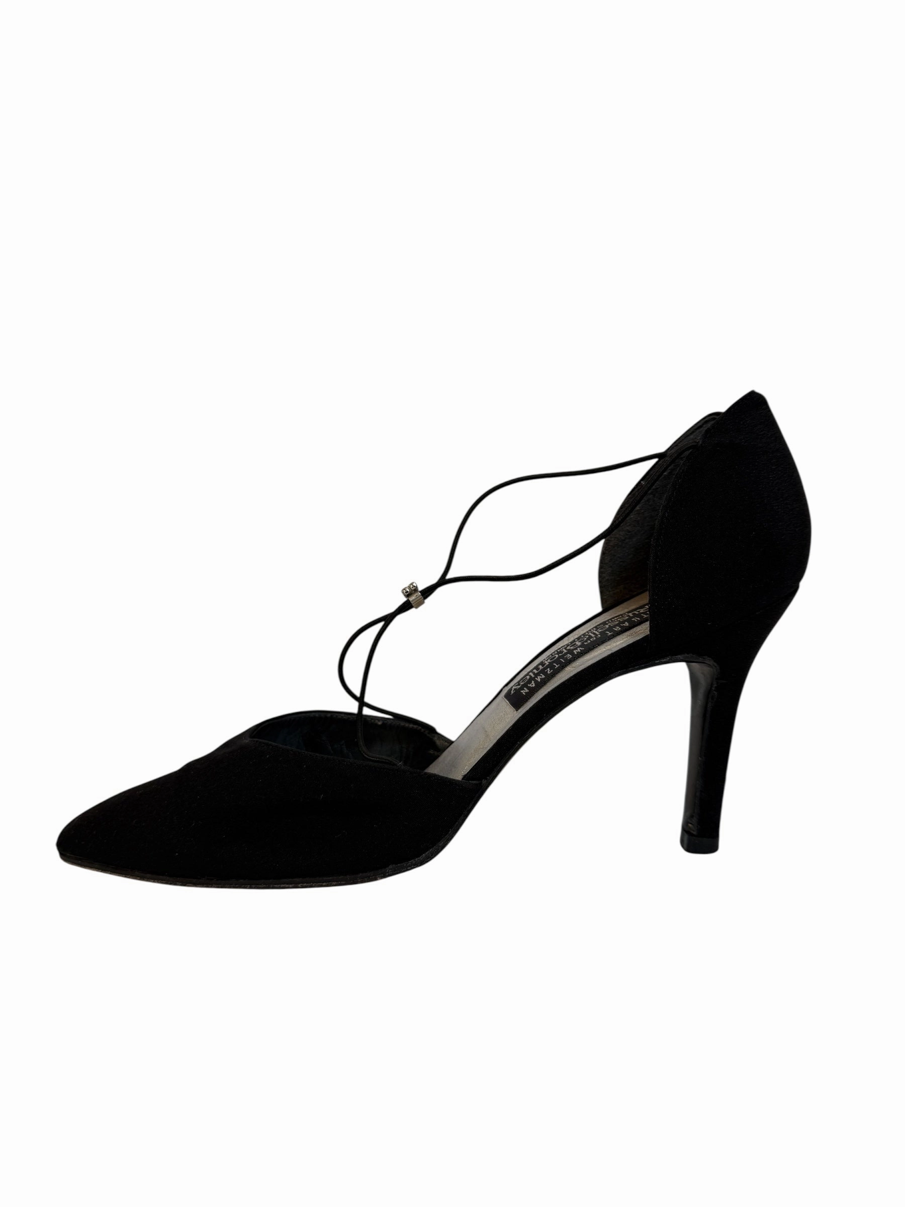 Toe Taping For High Heels Stuart Weitzman for Russell & Bromley Women's Black Mules (Size UK 5.5)