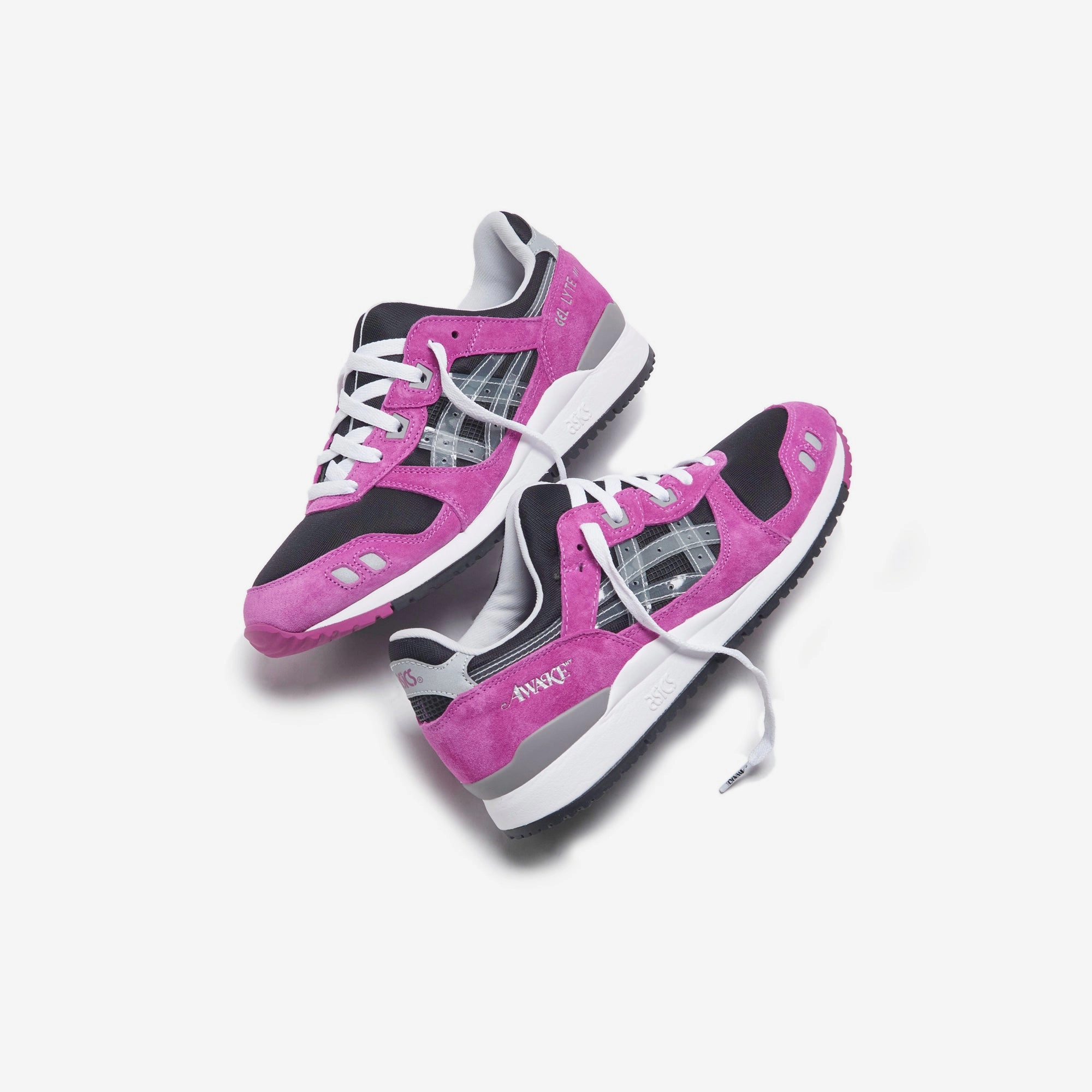 Bargain Asics Running Shoes Asics x Awake Gel-Lyte III - Black Pink