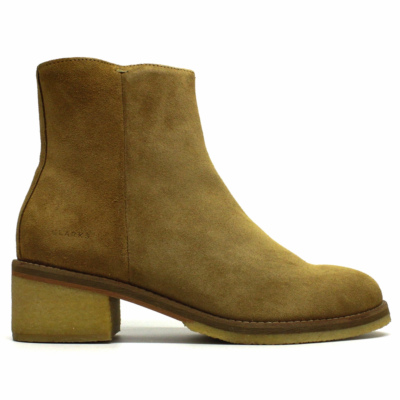 Clarks Originals Amara Crepe Suede Women's Ankle Tan Boots Ankle Boots 2023 Trends