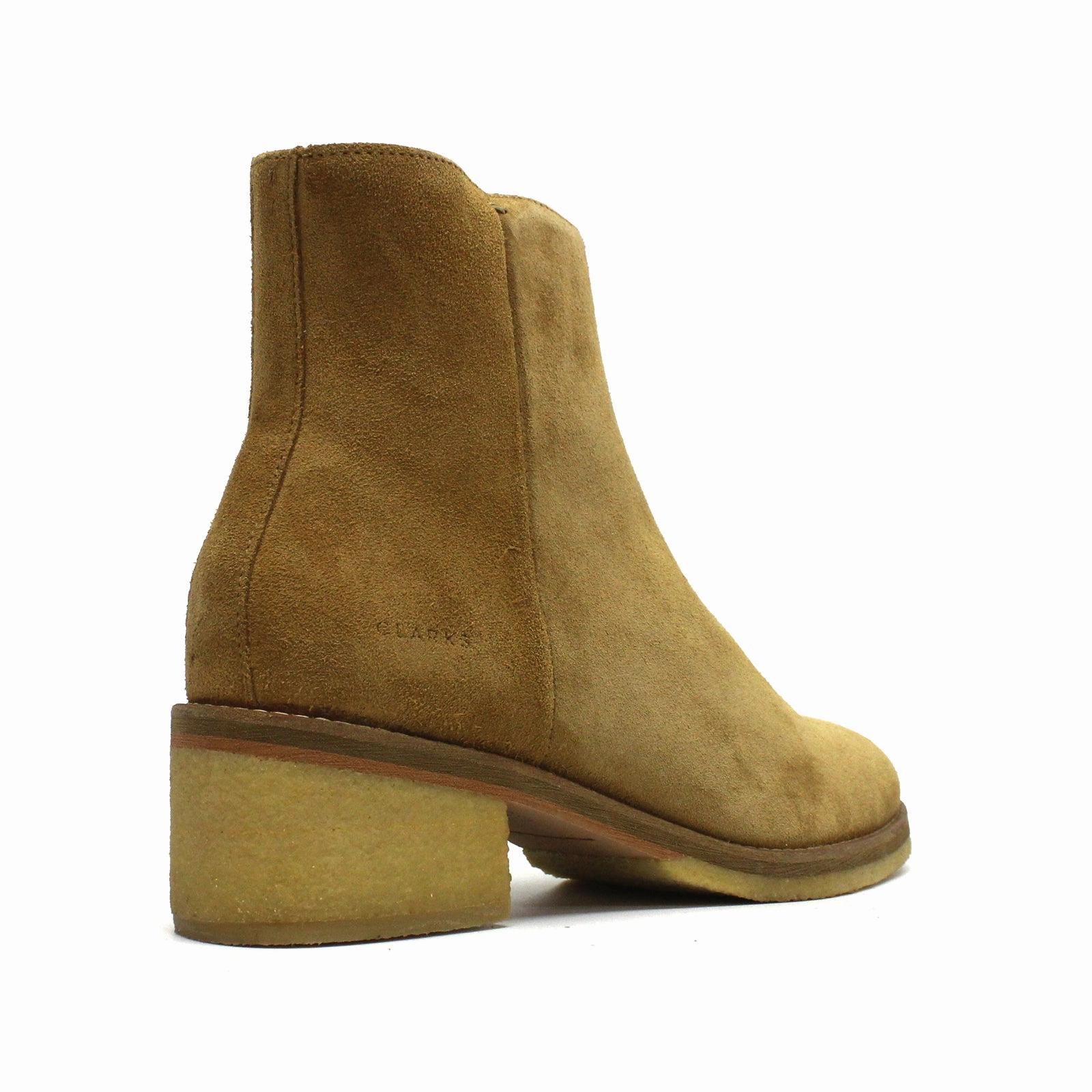 Sloggers Ankle Boots Clarks Originals Amara Crepe Suede Women's Ankle Tan Boots
