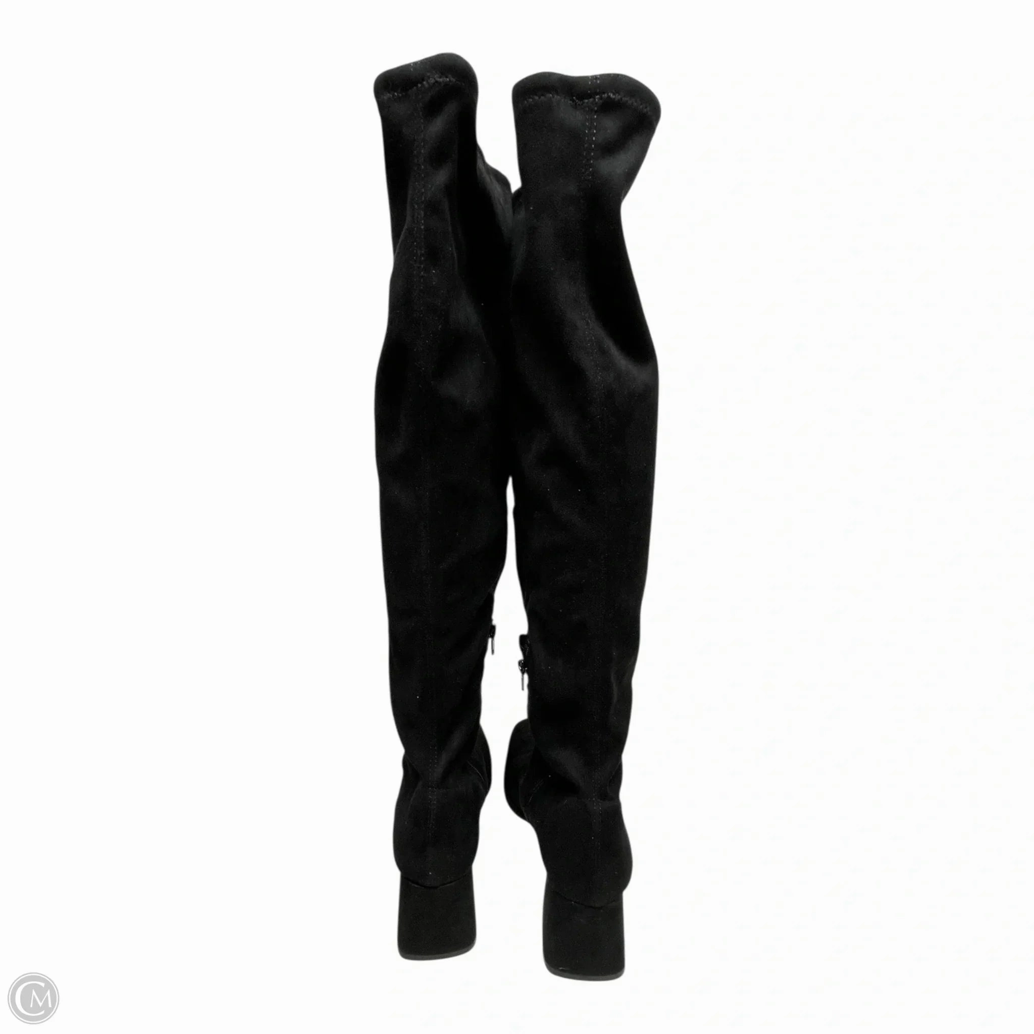 Boots Over-the-knee Heels By Alfani In Black & Gold, Size: 11 Lugz Boots