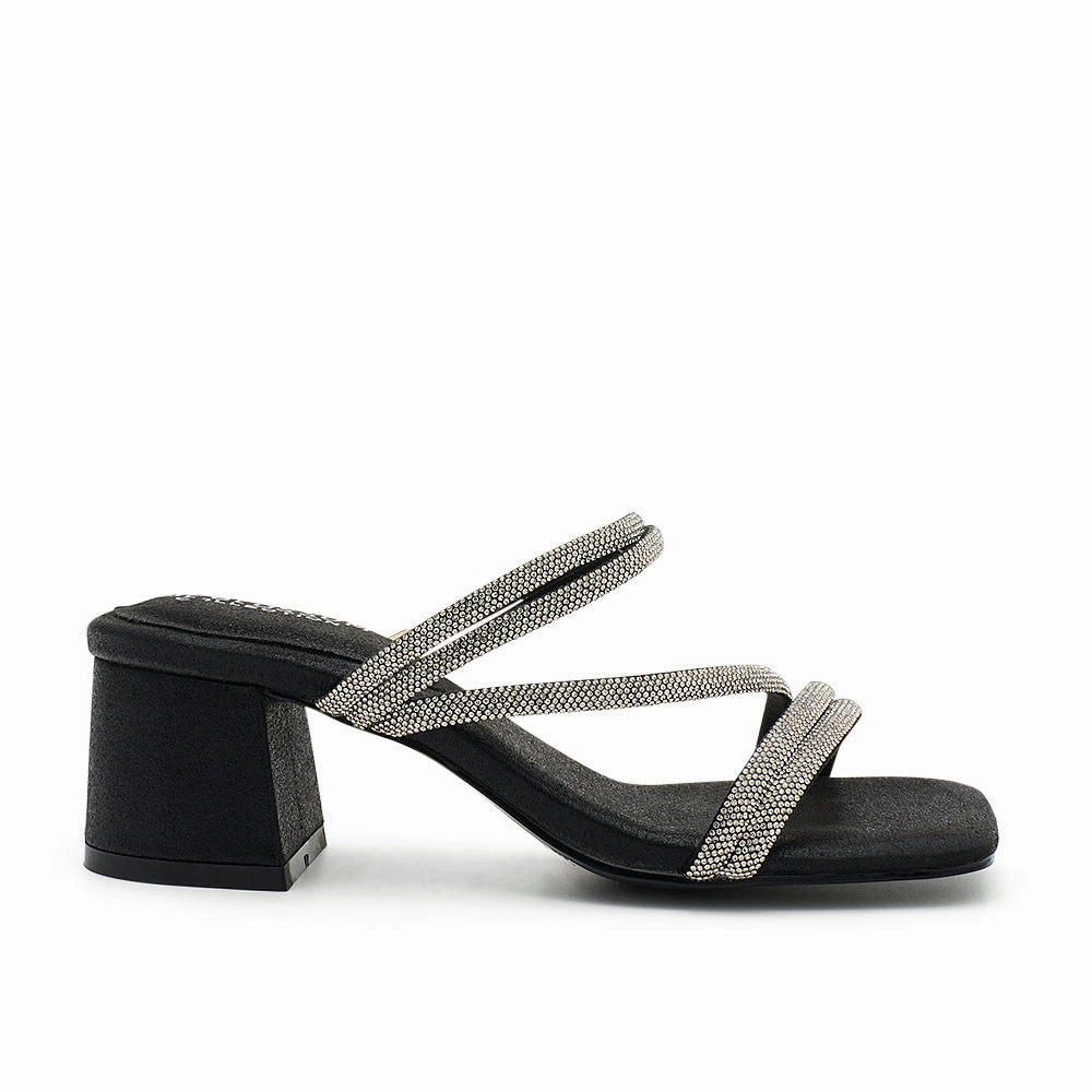 JANICE-13WIDE Fuzzy High Heels