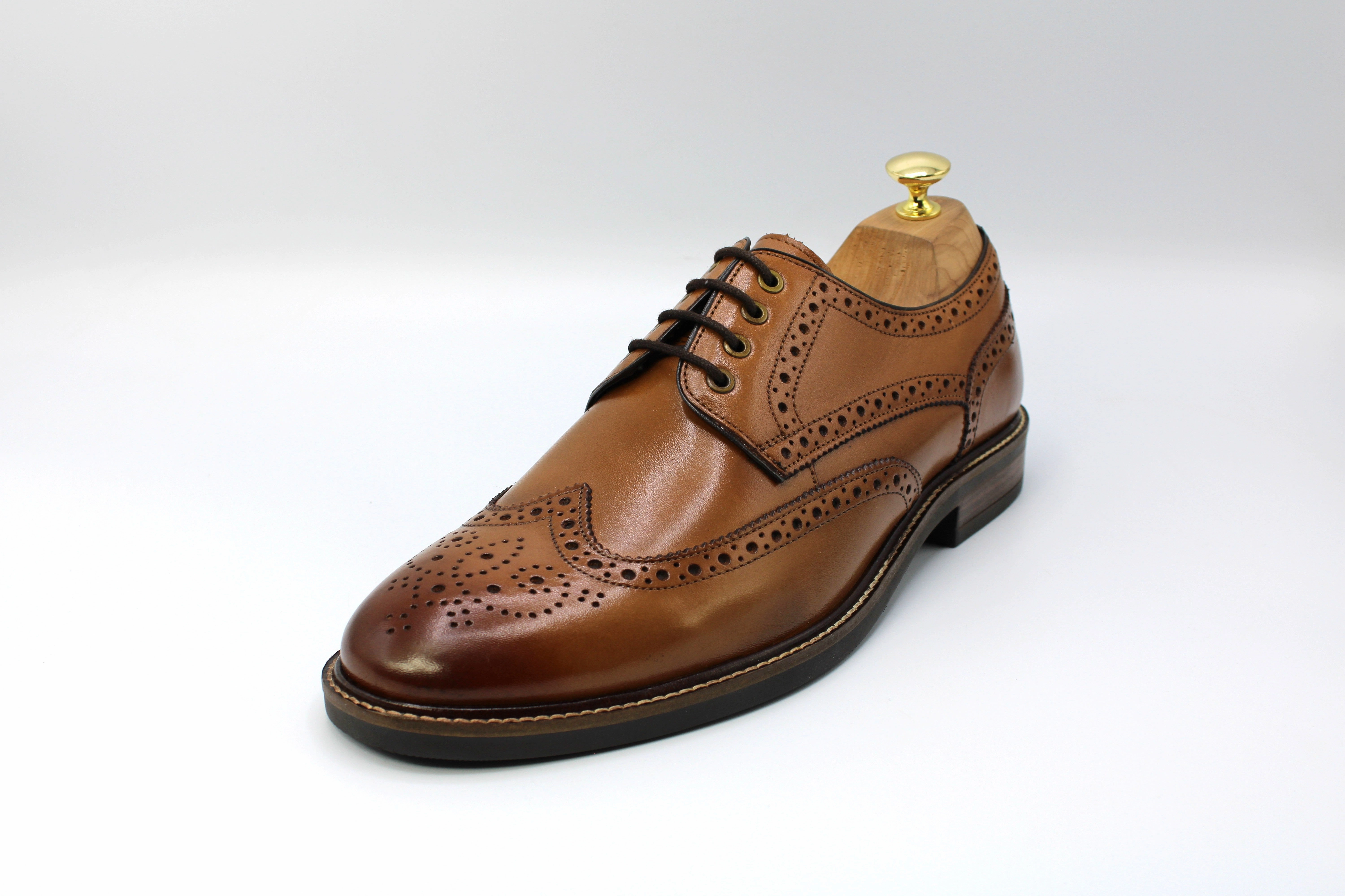 Lace Up Shoes Size 5 John White Stokes Tan