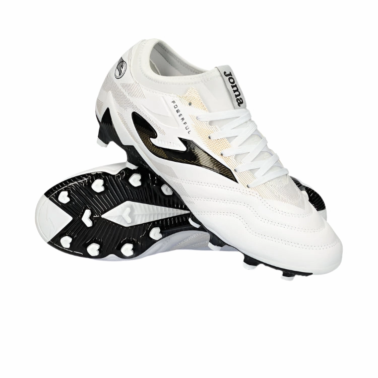 Joma Powerful 2402 Firm Ground Soccer Cleats (White/Gold) Phantom Gx Ii Elite Fg Firm Ground Soccer Cleat