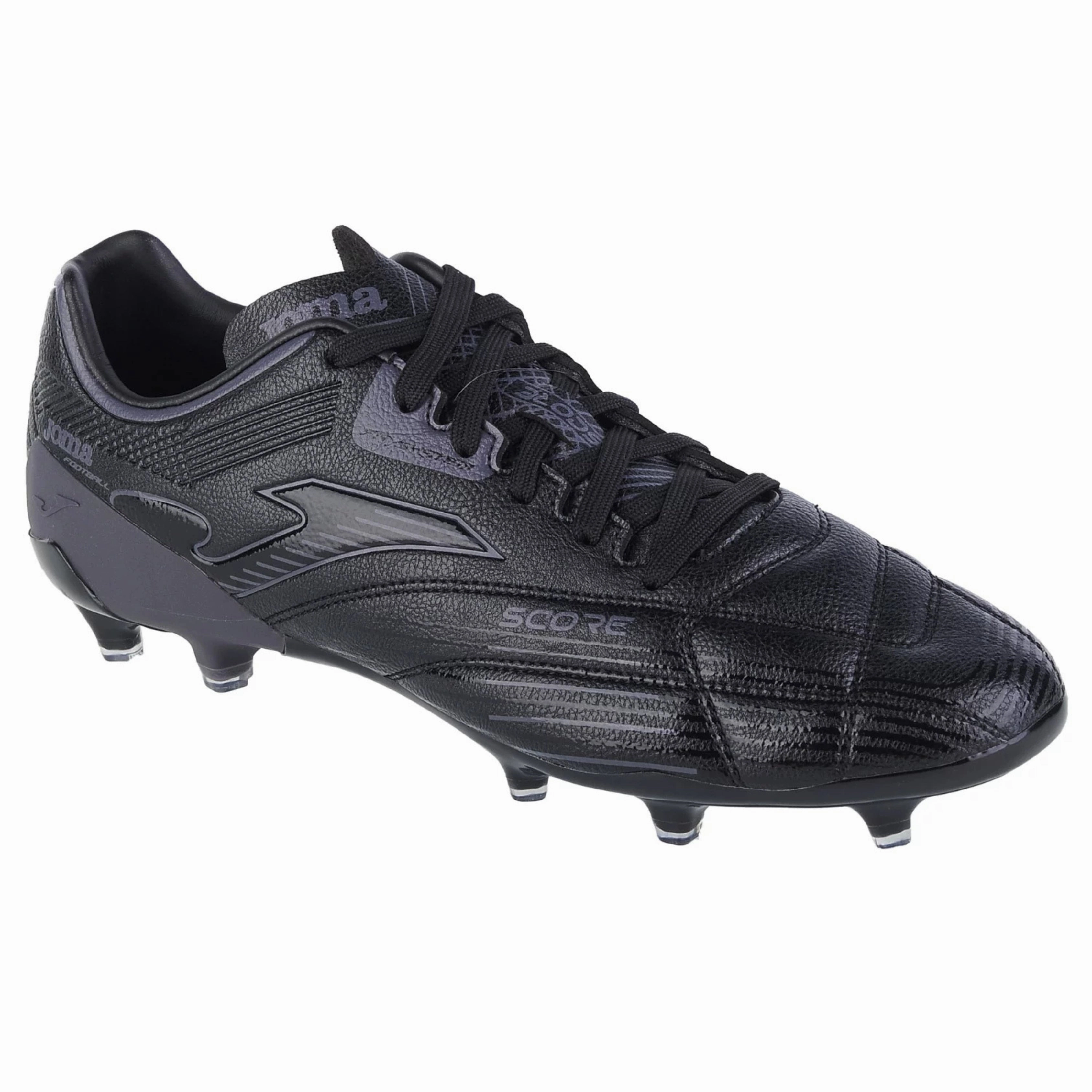 Joma Score 2301 Firm Ground Soccer Cleats (Black) Pro Fg Junior Firm Ground Soccer Cleat