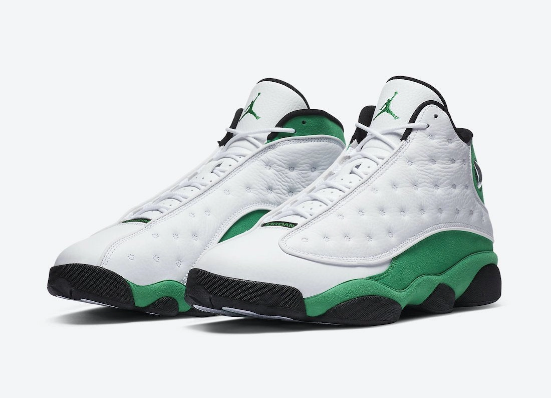 Jordan 13 Lucky Green Basketball Shoes J1 Basketball Shoes