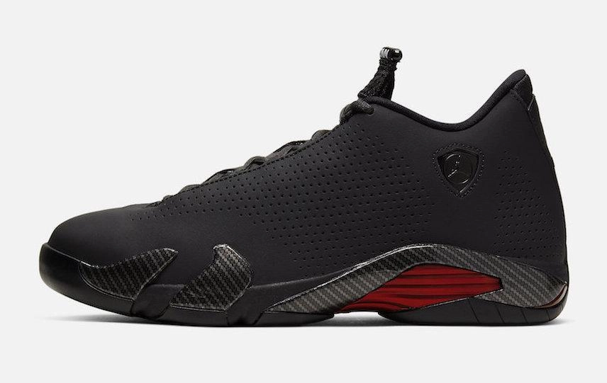 Ethically Made Basketball Shoes Jordan 14 Black Ferrari Basketball Shoes