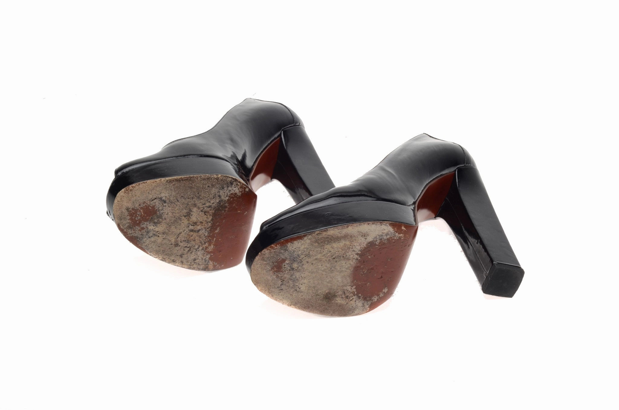 Lanvin - Black Peep Toe Platform Heels  - IT 39 Sexy Legs And High Heels